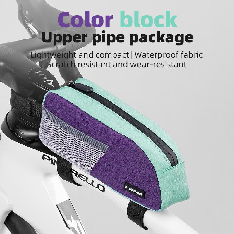 Tech Accessories Bag - ESLNF Colorful bike top tube bag