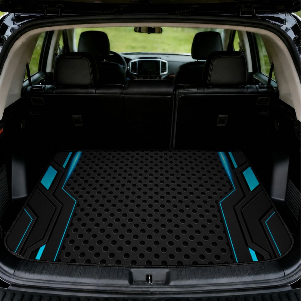 Universal Tech Accessories - Futuristic Tech Blue Light Car Trunk