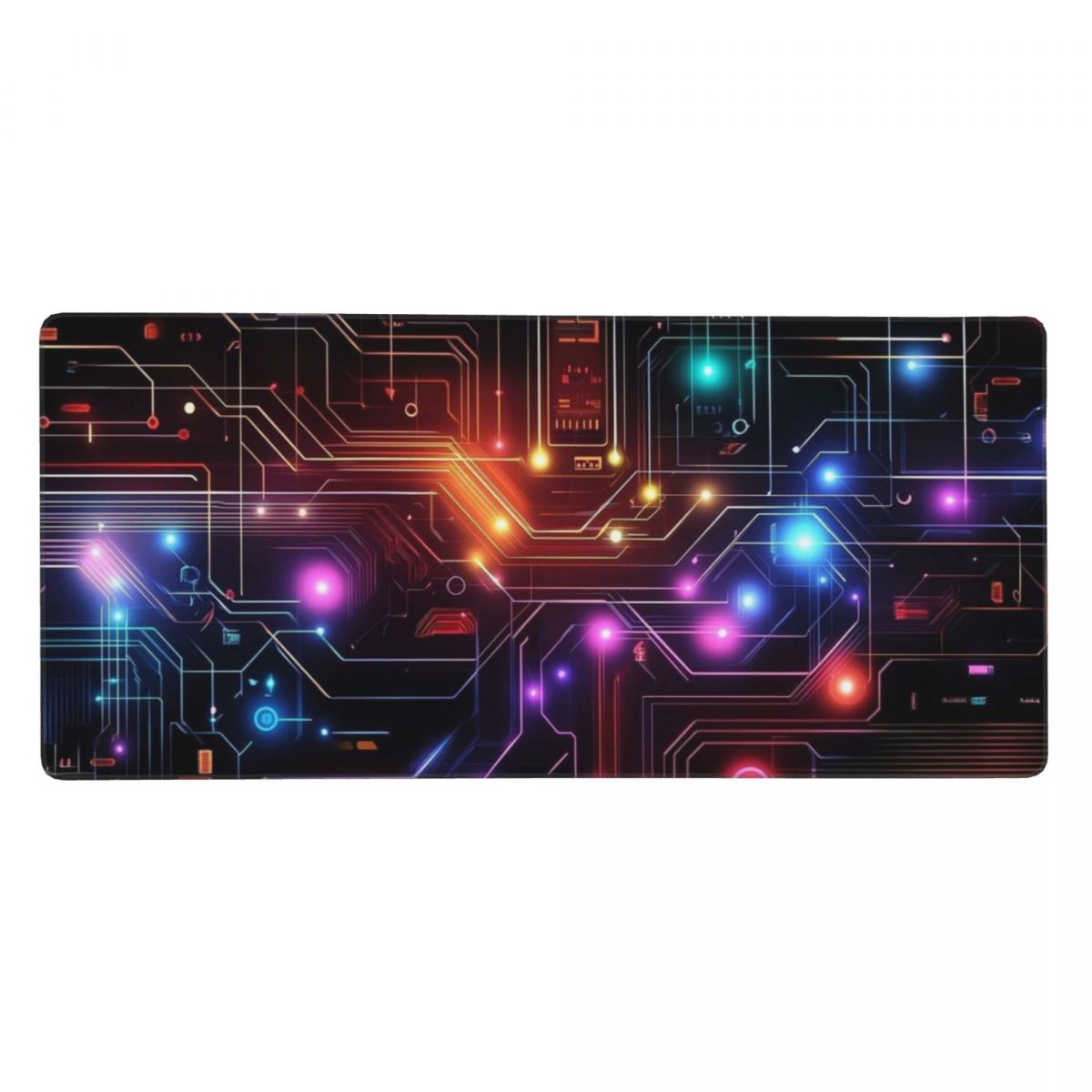Tech Accessories For Laptop - Uniquely High-Tech Circuit Board Large Mouse