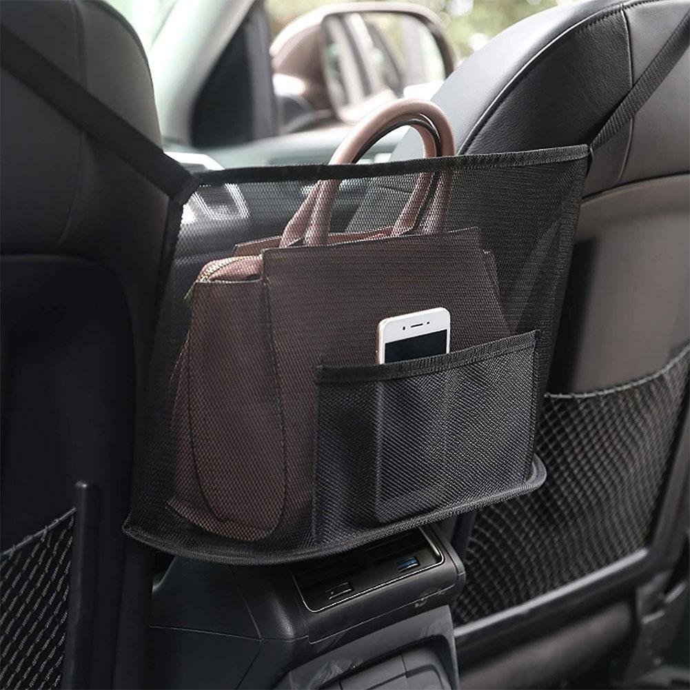 Tech Accessories Bag - Large Capacity Car Seat Net Pocket