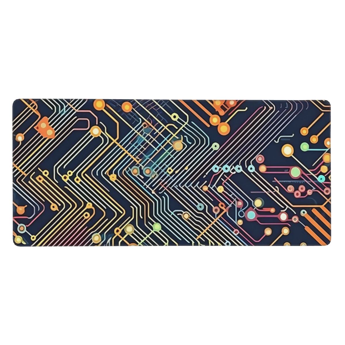 Tech Accessories For Laptop - Uniquely High-Tech Circuit Board Large Mouse