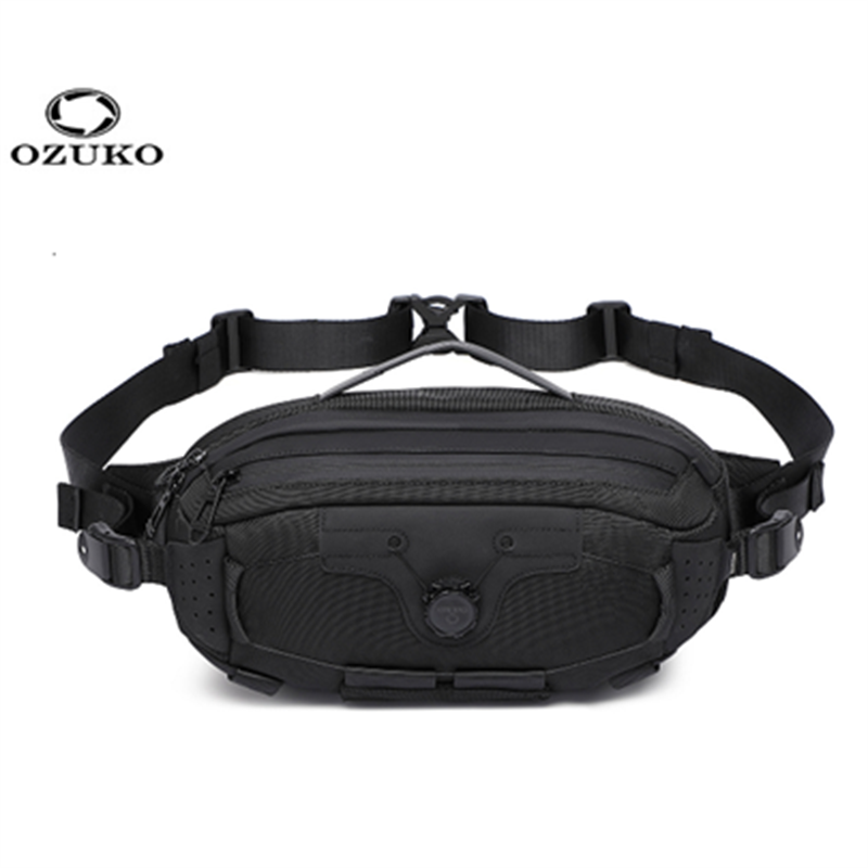 Tech Accessories Bag - OZUKO Multi-function Chest Bag Men Tactical