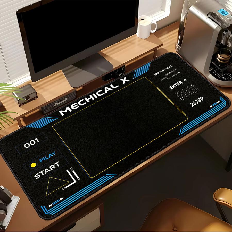 Tech Accessories For Laptop - Futuristic UI Tech Frame rubber Mouse