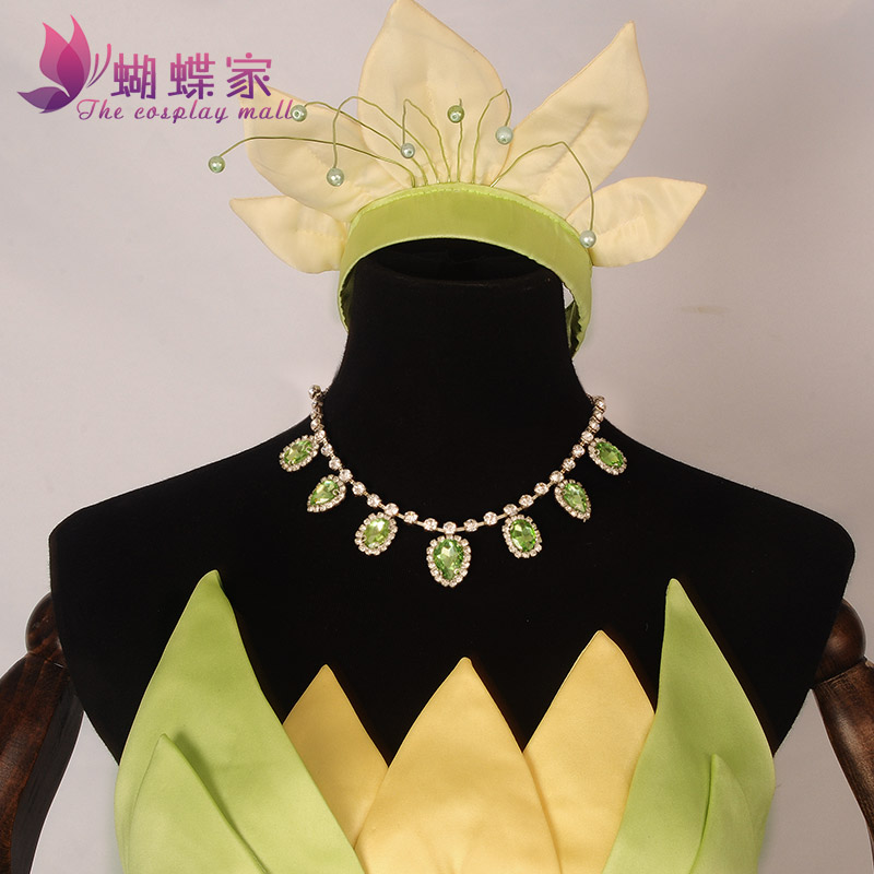 Princess Tiana Dress Cosplay C - Tech Accessories For Women recension och pris