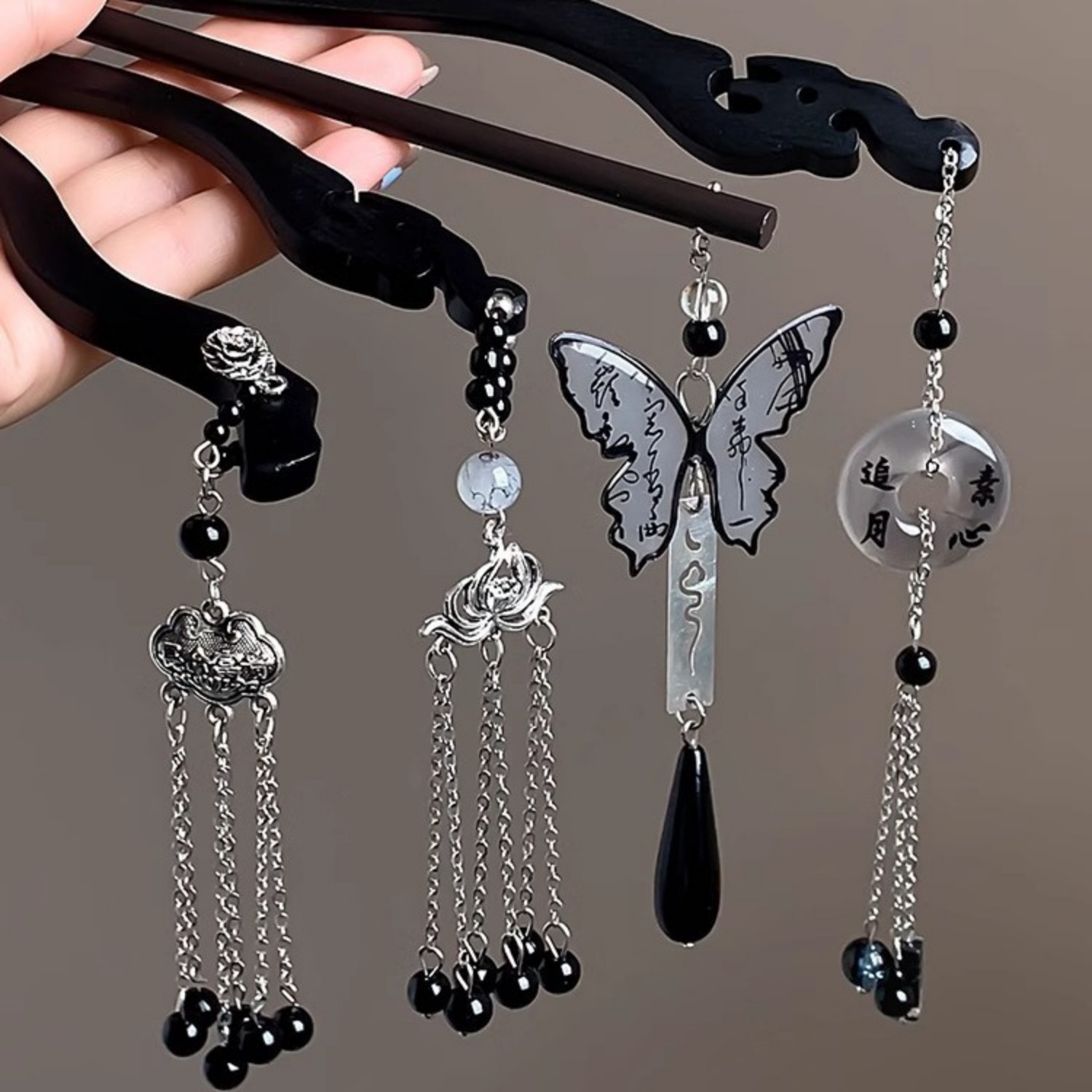 Light Luxury Wooden Tassel Hai - Tech Accessories For Women recension och pris