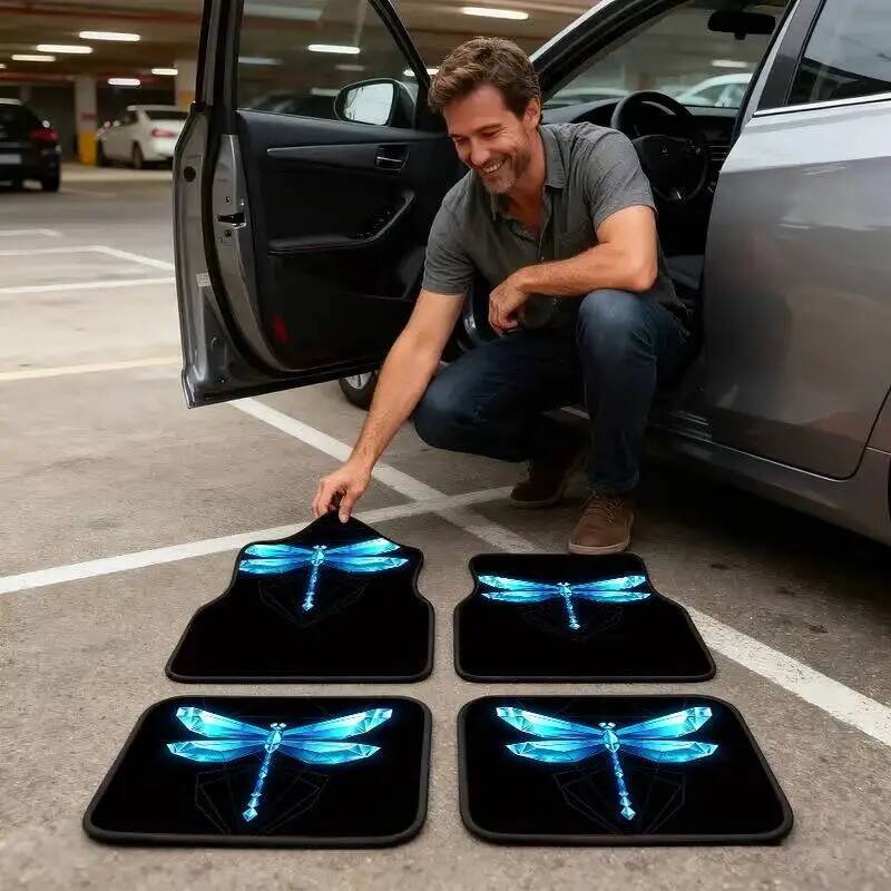 4Pcs Blue Crystal Dragonfly Bl - Universal Tech Accessories recension och pris