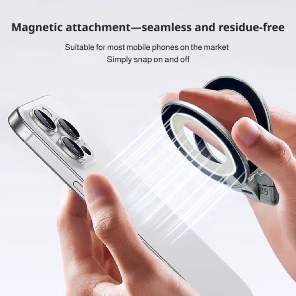 Foldable Magnetic Ring Grip Om - Phone Stand Aluminum recension och pris