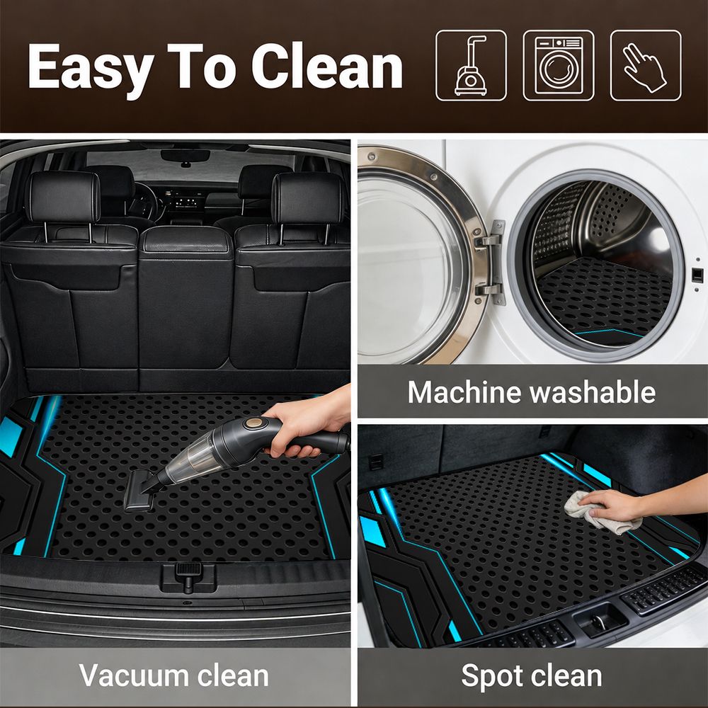 Futuristic Tech Blue Light Car - Universal Tech Accessories recension och pris