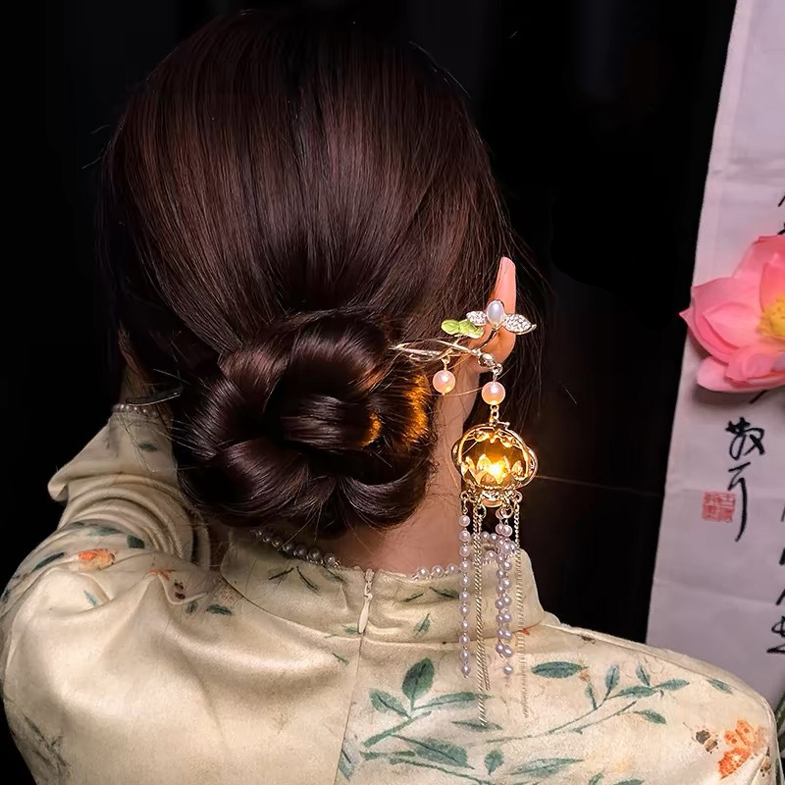Luminous Flower Hairpin Exquis - Tech Accessories For Women recension och pris