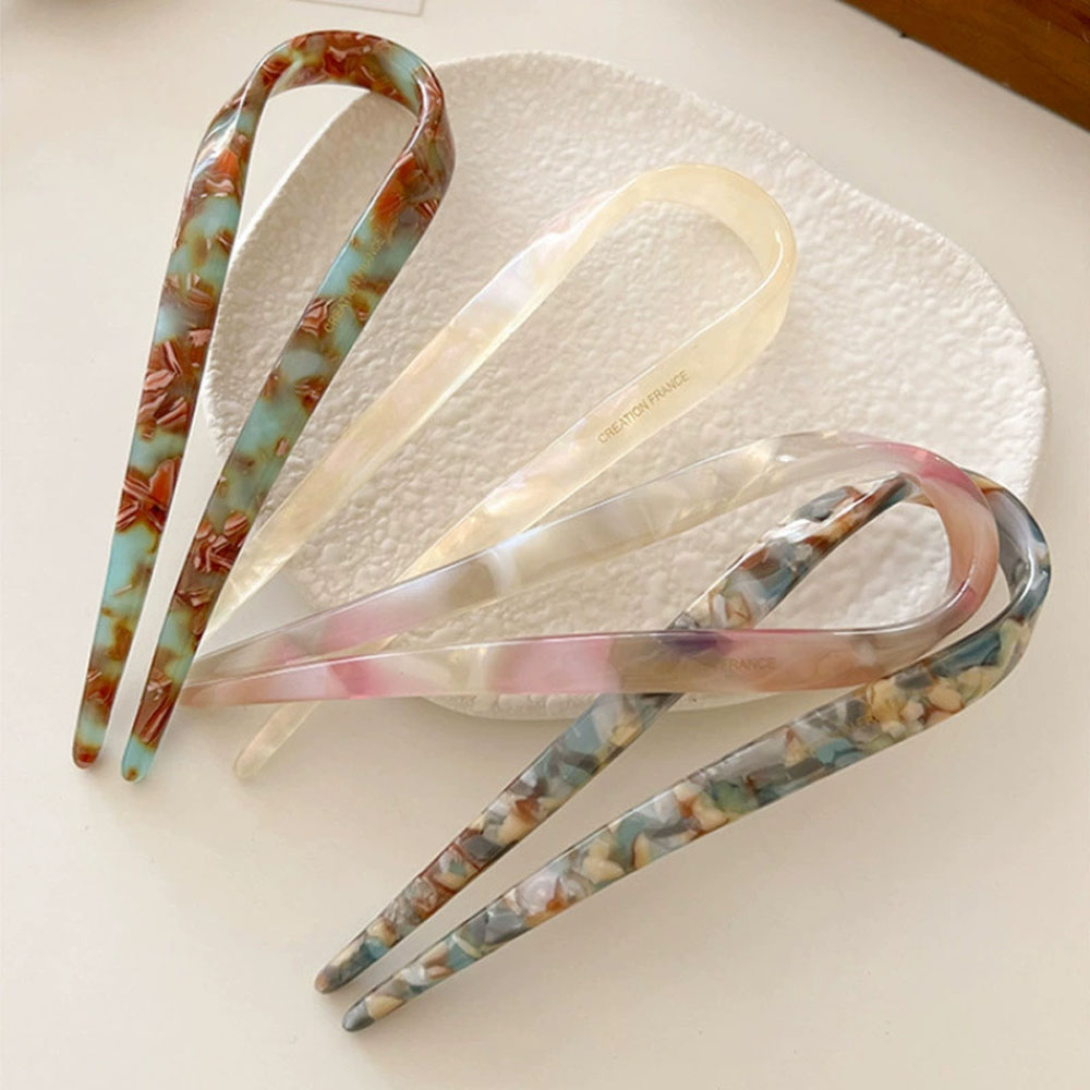 Retro U-shaped hairclip for wo - Tech Accessories For Women recension och pris