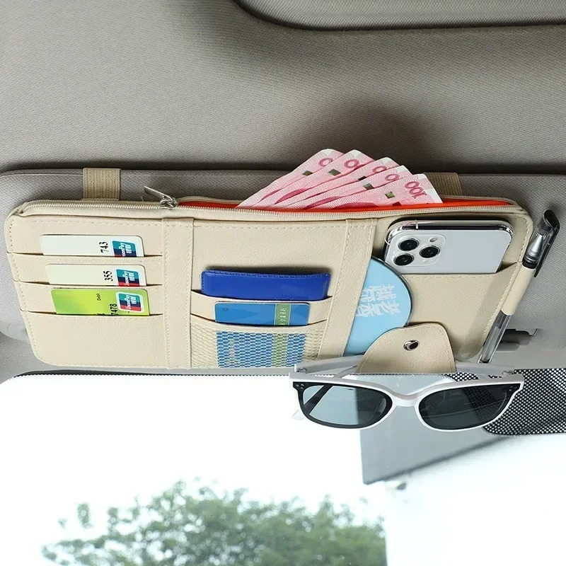 Car Sun Visor Organizer Multi- - Tech Accessories Bag recension och pris