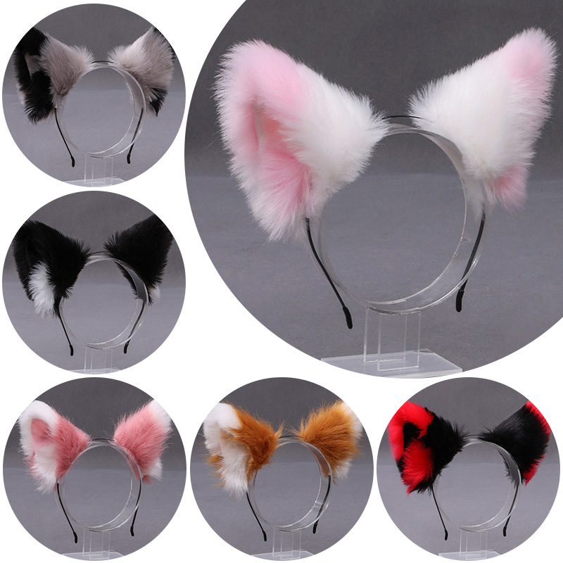 Fluffy Fox Cat Ear Plush Headb - Tech Accessories For Women recension och pris