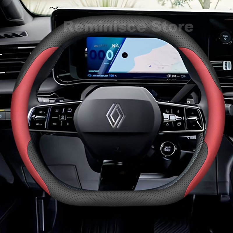 Leather Car Steering Wheel Cov - Tech Accessories Hub recension och pris
