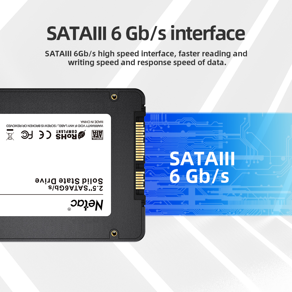 Netac SATA3 SSD 2.5‘‘ 2tb 1tb  - Samsung Ssd Evo 870 recension och pris