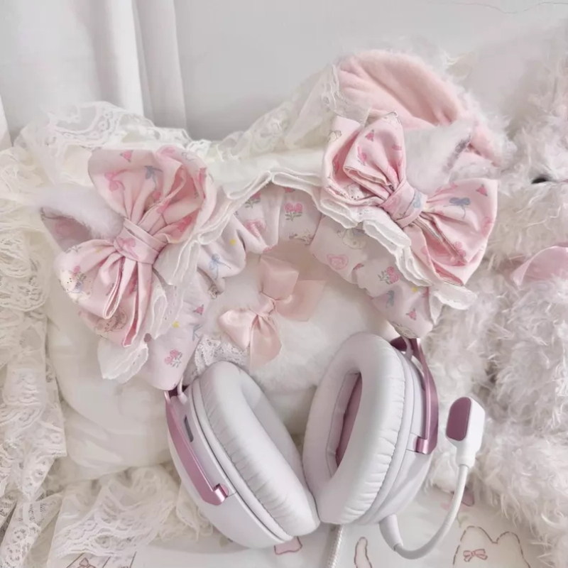 Ruffled Edge Lace Head Mounted - Tech Desktop Accessories recension och pris