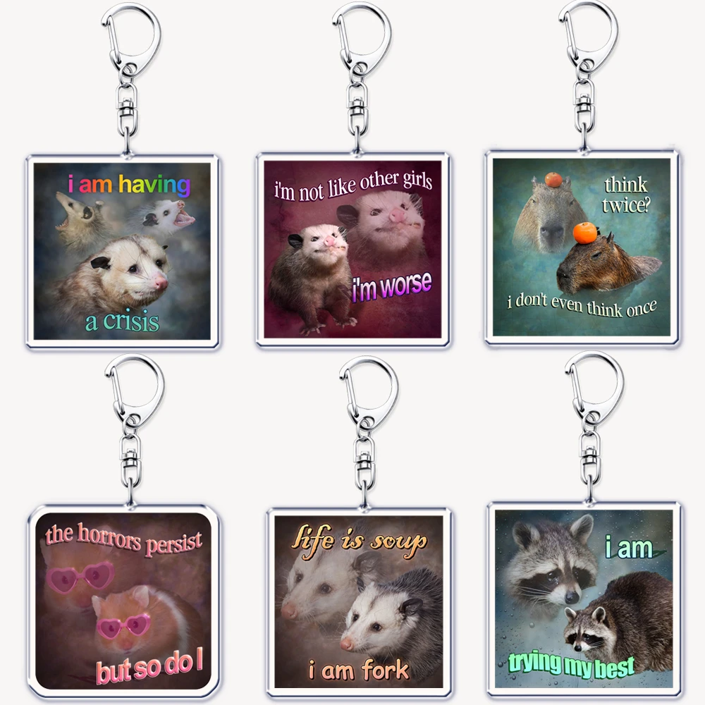 Funny Possum Hamster Raccoon C - Tech Accessories Bag recension och pris