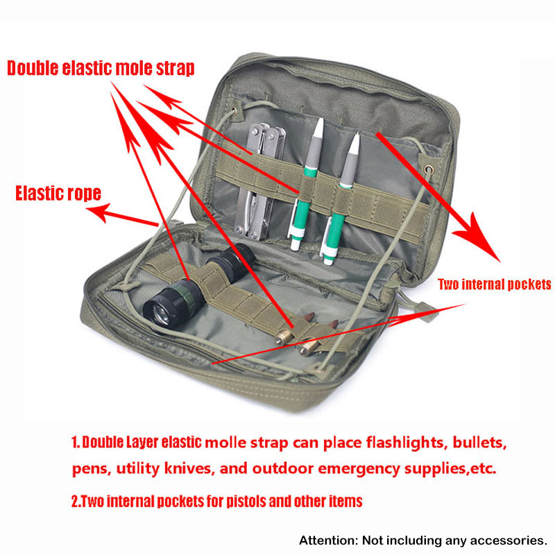 Outdoor Pouch First Aid Kit Me - Tech Accessories Bag recension och pris