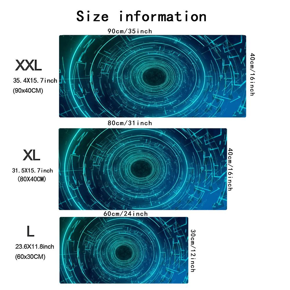 Blue Tech Circuit Cyber Patter - Tech Accessories For Laptop recension och pris