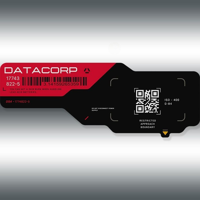 Cyberpunk Tech QR Code Vinyl S - Tech Accessories For Laptop recension och pris