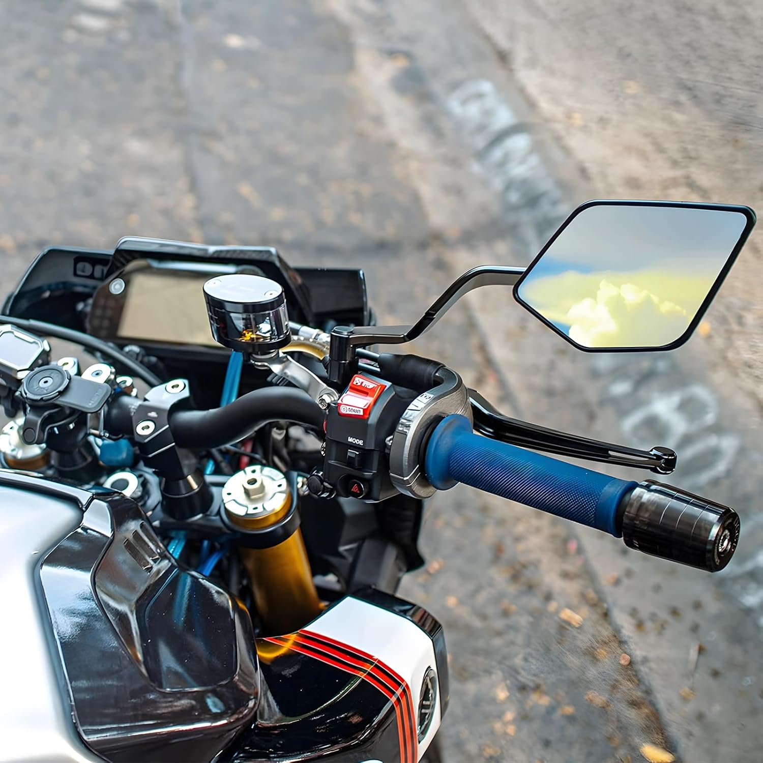 Motorcycle Mirrors Stealth max - Xmax Tech Max Accessories recension och pris