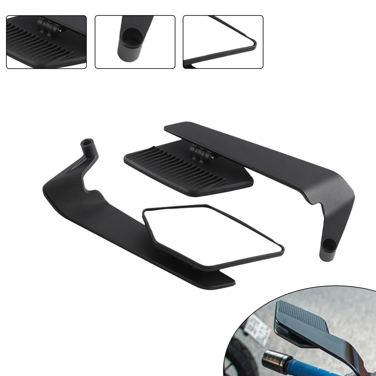 Motorcycle Mirrors Stealth max - Xmax Tech Max Accessories recension och pris