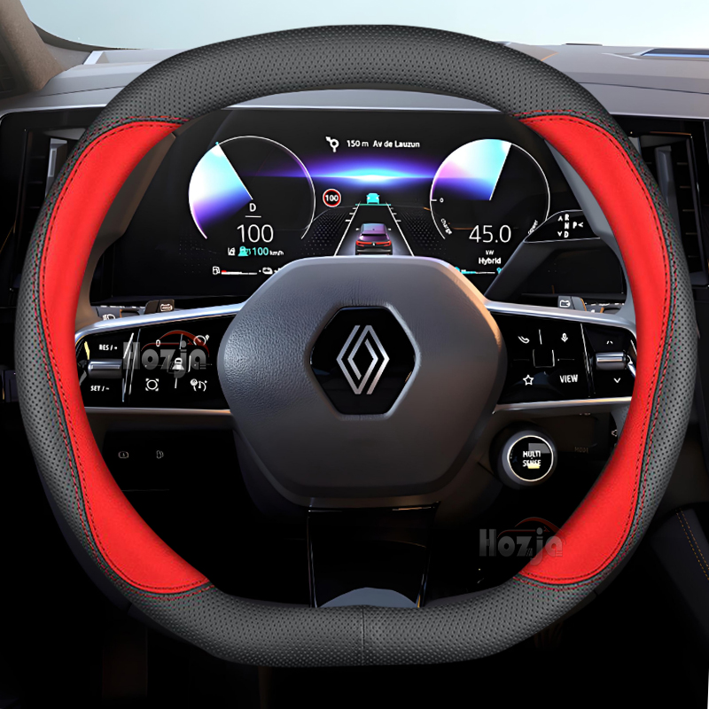 Leather Car Steering Wheel Cov - Tech Accessories Hub recension och pris