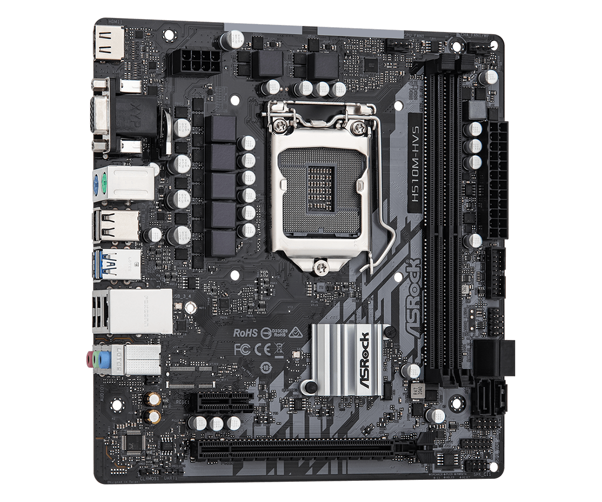 ASROCK H510M-HVS R2.0 H510 Mot - Intel Cpu Core I7 recension och pris