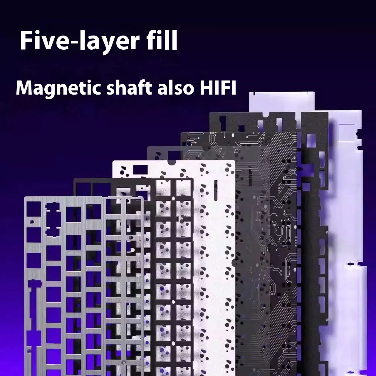 Aula Hero84 He Magnetic Keyboa - Tech Desktop Accessories recension och pris