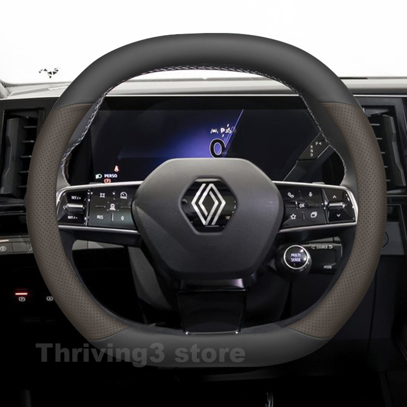 Leather Car Steering Wheel Cov - Tech Accessories Hub recension och pris