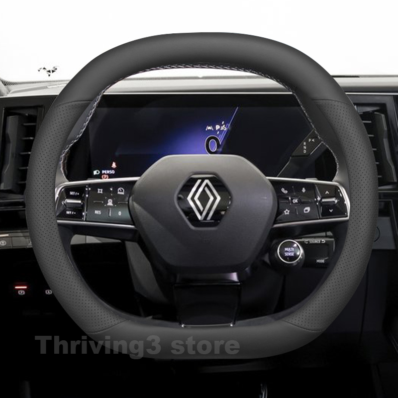 Leather Car Steering Wheel Cov - Tech Accessories Hub recension och pris