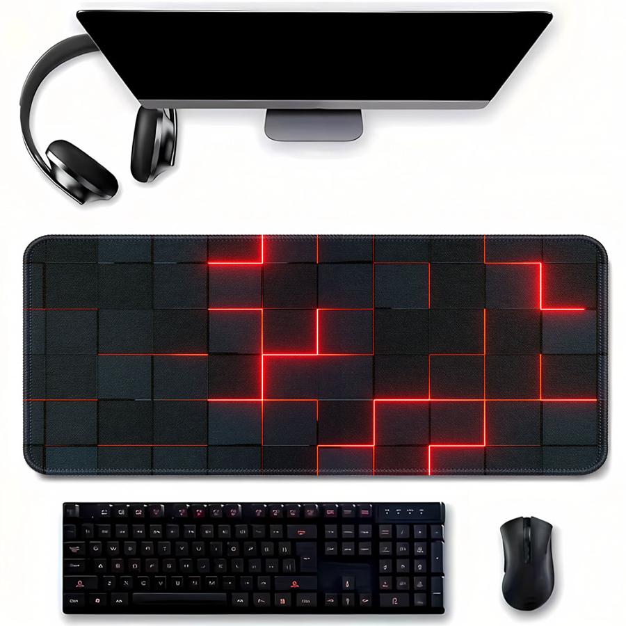 Neon Square Tech Mouse Pad Gam - Tech Accessories For Laptop recension och pris