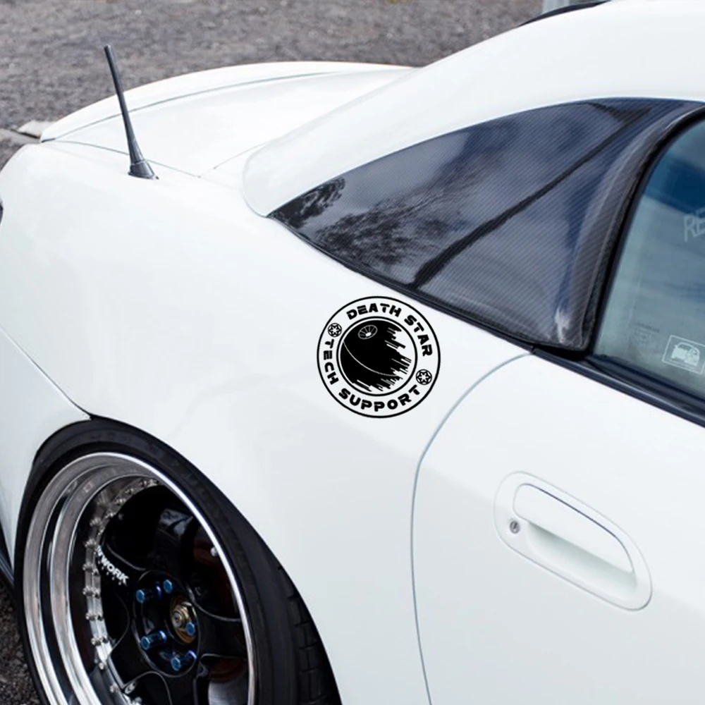Car Sticker Space Wars Death S - Tech Accessories For Laptop recension och pris