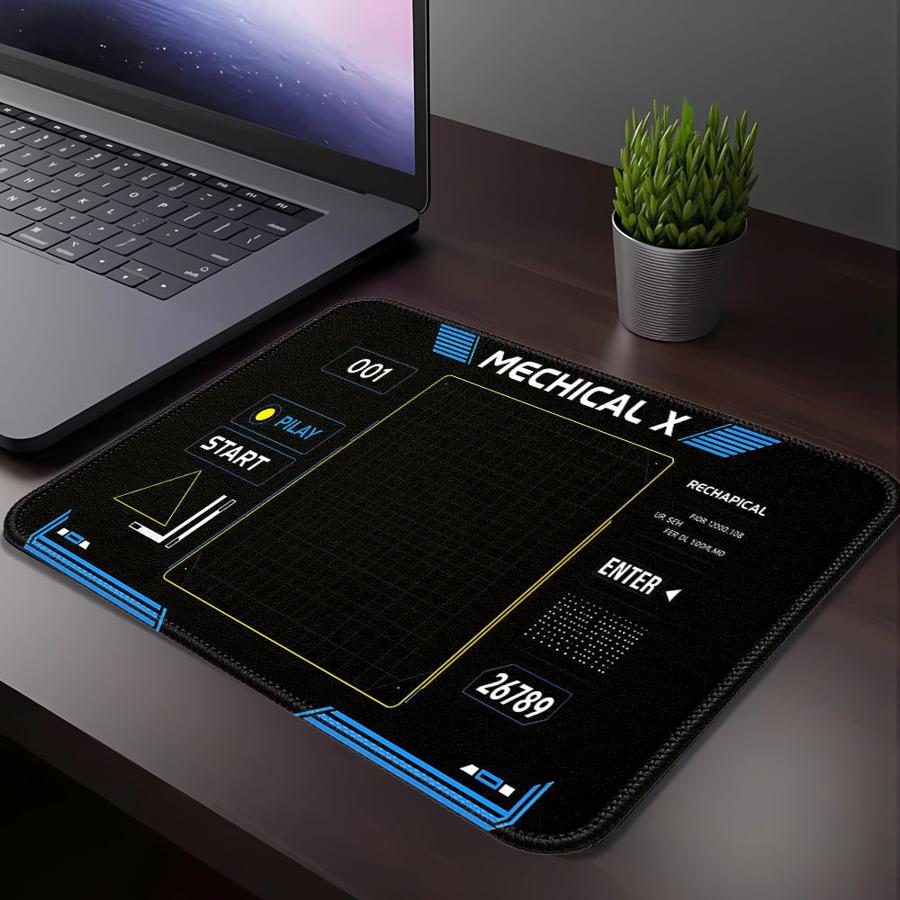Futuristic UI Tech Frame rubbe - Tech Accessories For Laptop recension och pris