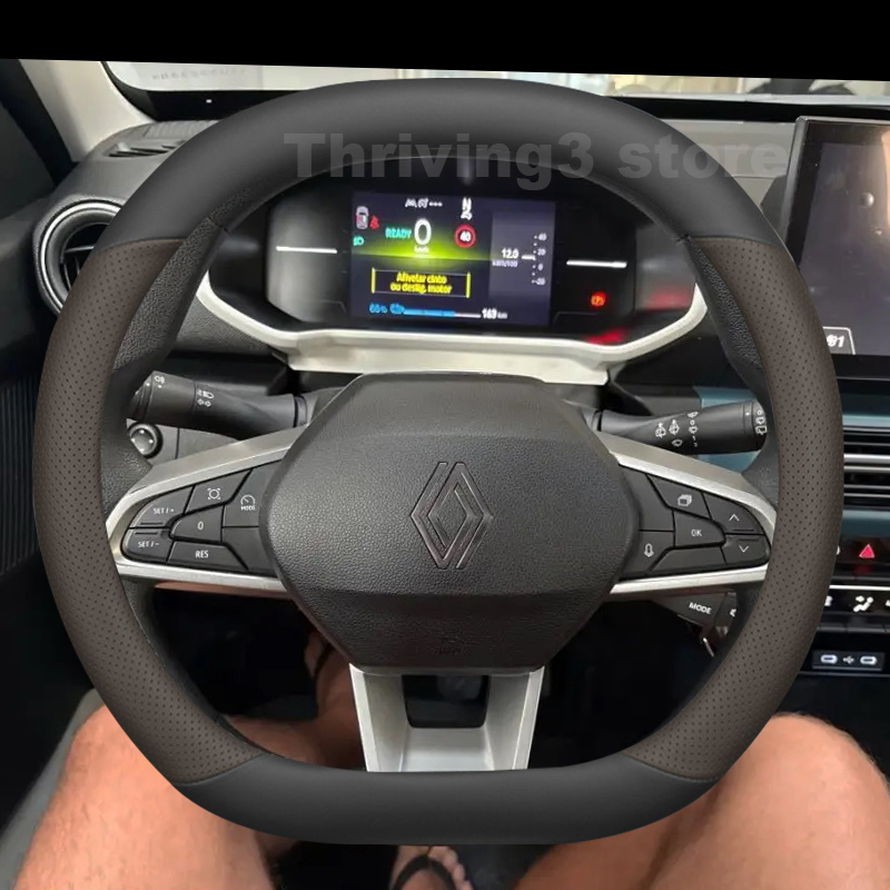 Leather Car Steering Wheel Cov - Tech Accessories Hub recension och pris
